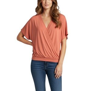 Anthropologie Top Rose Pink size Small NWT